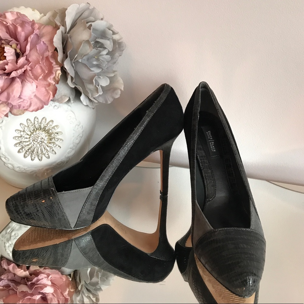 💋Gorgeous WHBM two tone heels